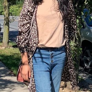 Zara Cheetah blazer/dress